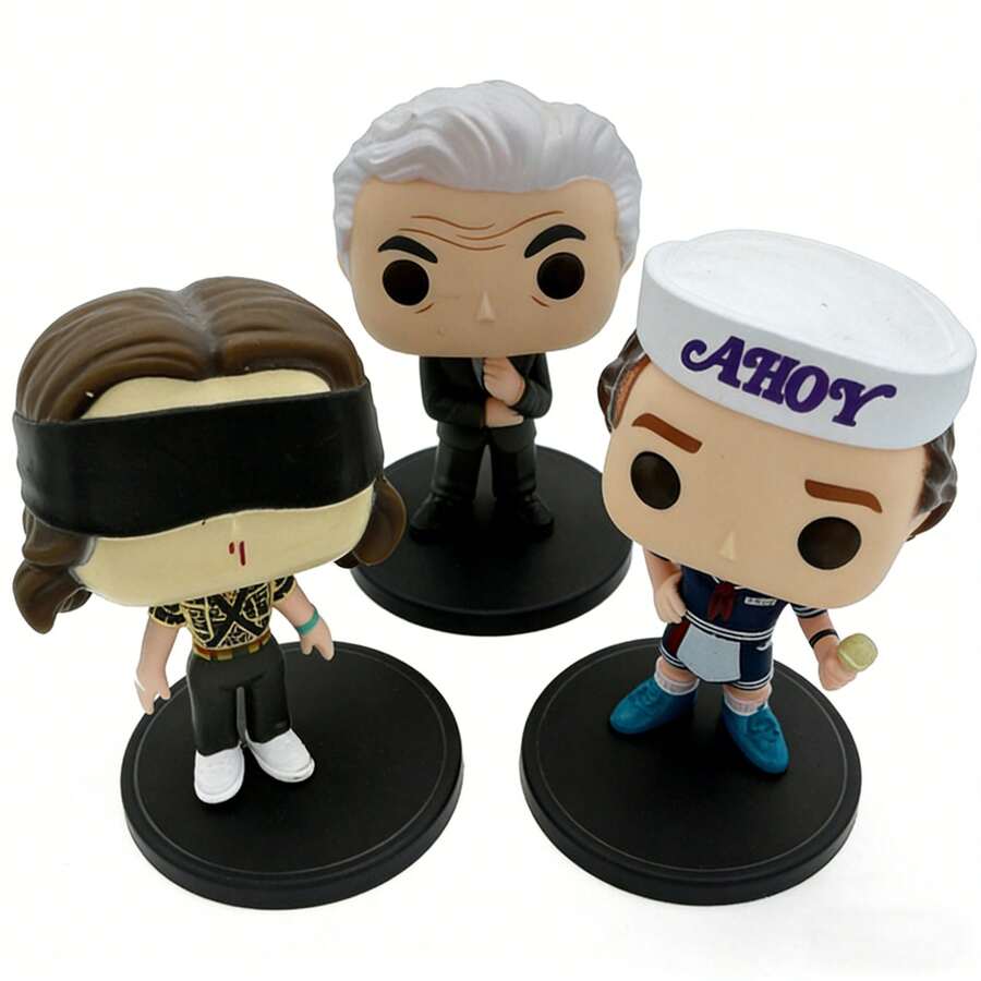 Steve Demogorgon Collectible Model With Display Base, Festive Treats, Xmas Stocking Picks, Boys' Gift Picks, Girls' Gift Picks, Boys Stocking Picks, Girls Stocking Picks, Stylish Toys For Girls (The Marks On The Product Are Part Of The Character's Unique Style, Not Dirt) - Multicolor - View 1