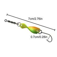 10pcs/Box 7cm/2.5g Trout Rotating Spoons - Long Distance Casting Metal Lures, Suitable For Bass, Salmon, Pike, With Brass Rotating Blades For Lake And River Fishing Smallmouth Bass Lures - Multicolor - View 3