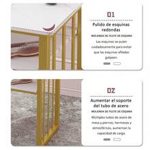 Mesa De Manicura Minimalista Estética 3 Cajones Y Aspiradora - Blanco - Ver 8