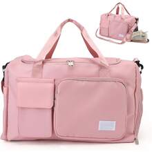 mhjMaleta Deportiva Gimnasio 30L Maleta Deportiva de Deporte Gym Plegable Portátil para Zapatos y Bosillo Impermeable Maleta de Mano Hombre y Mujer Rosasleeping Bags - 220077376 - Ver 8