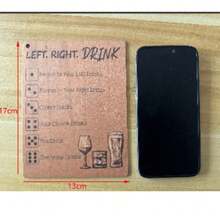 1pc Left Or Right Drinking Game Prop, Perfect For Parties, Couples And Friends Gatherings, Ideal Party Supplies For Valentine's Day, Thanksgiving, New Year-Halloween,Christmas,Fall,Winter, Supplies, KCIU - Multicolor - View 7