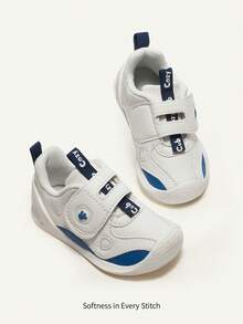 1 Pair Baby Boys' Casual Sports Shoes, Anti-Collision Toe Design, Non-Slip Sole, Fashion Versatile, Suitable For Daily Wear, Wide Fit For Baby Feet, Sports Sneakers - Multicolor - View 6