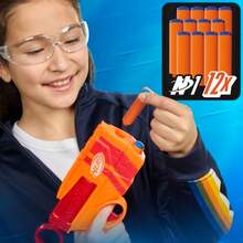 NERF N Series Duo Pack Incluye 2 lanzadores Ward 12 Dardos N1 Solo compatibles con los lanzadores N Series Juegos al Aire Libre Edad: A Partir de 8 años - como en la foto - Ver 4