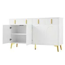 Storage Cabinets - White - View 11