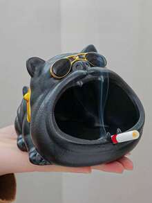 Premium Creative Cute Ceramic Ashtray, High-End Fashionable Home, Office, Bedroom Decor Accessory, Exquisite Gift For Friends