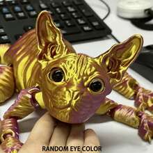 تمثال قطة ثلاثي الأبعاد ضخم بطول 50 سم/19.69 بوصة، مناسب للحديقة والغرفة، هدية عيد ميلاد مثالية، سلسلة ملونة، ديكور الحفلات، هدية العطلات، هدية مثالية لعشاق القطط - متعدد الألوان - مشاهدة 6