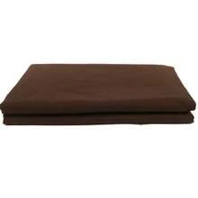 Poly Cotton Fabric 3 Yards Cut Dark Brown Quilting Material For Craft Projects Textile Supplies Sewing Precut Cloth By The Yard DIY Arts And Crafts Soft Blend Textured - 1 - Xem 4