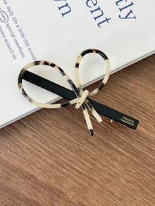 1 Piece Acetate Hair Clip Bow Geometric Barrettes Side Pin Duck Bill Clips Cute Sweet Hairpin Women Hair Accessories - Multicolor - View 12