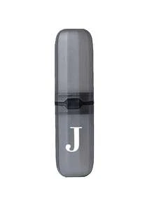 1个A-Z字母便携式牙刷盒，保持牙刷清洁，方便携带！牙刷架，便携式牙刷杯盖，适合旅行、露营、出差和上学，多功能牙刷杯，旅行洗漱杯，牙刷和洗漱用品收纳套装，简约洗漱收纳盒，旅行必备，浴室配件，家居用品和收纳。 - 彩色 - 查看 17