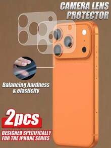2pcs Compatible With Apple Models, Camera Lens Protector, Matte Finish, Anti-Scratch, Anti-Collision, Compatible With IPhone 16/16Pro/16Plus/16Promax / 15 /15 Plus /15 Pro / 15 Pro Max/ 14 /4 Plus /4 Pro /14 Pro Max/ / 13/ 13 Pro /13 Pro Max/ /12/ 12 Pro/ 12 Pro Max/17/17 Air/17 Pro/17 Pro Max - Clear - View 7