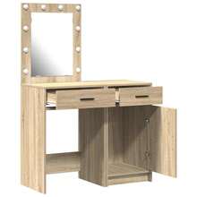 mesa de baño vidaXL con 2 piezas Marrón 50 x 41 x 135 cm - Marrón - Ver 6