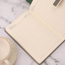 3本A5仿皮笔记本套装，带书签，硬封面，磁扣，防水 - 商务会议和大学的理想之选 - A5 - 查看 9