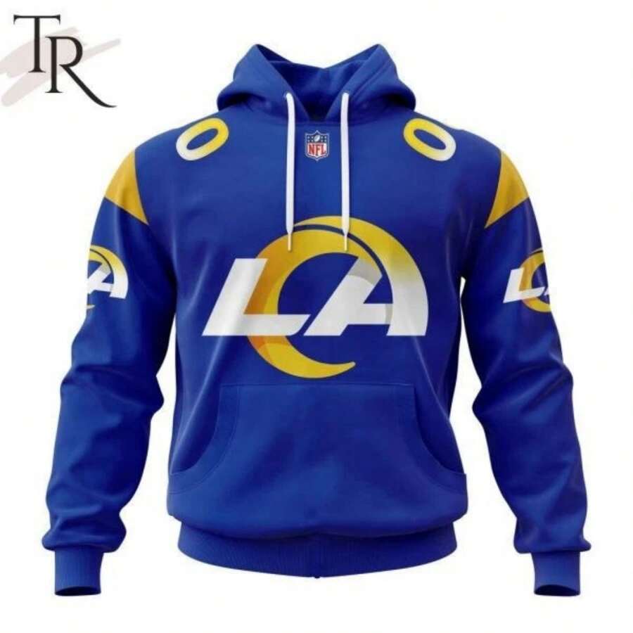 LO-S ANGELPE-S RAM-S Los Angeles Football Team LA Ramss Hoodie, Unisex Adults - Nhiều màu - Xem 1