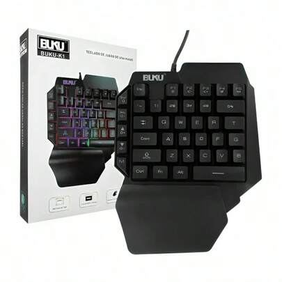 Teclado gamer de una mano BUKU-K1