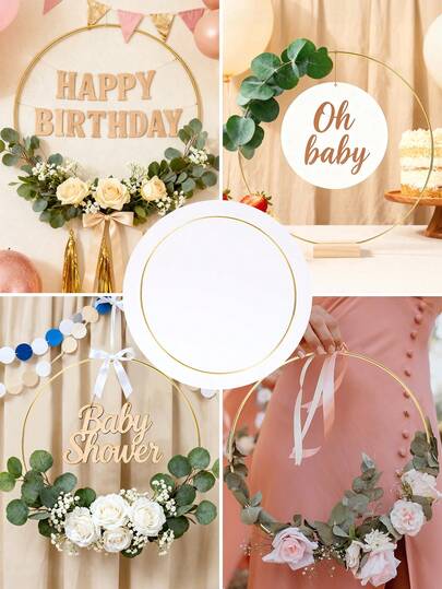 15 piezas Coronas de metal para fiesta, coronas de estilo bohemio, decoraciones de boda premium, arreglos florales de boda, decoración para baby shower, decoración para fiesta de bienvenida del bebé, decoración para fiesta de cumpleaños, decoración para despedida de soltera, coronas para damas de honor, manualidades creativas DIY, decoración para compromiso, decoración para propuesta, decoración para revelación de género, decoraciones para fiesta de cumpleaños, centros de mesa para fiesta de cumpleaños, decoración de pared para el hogar, decoración del hogar, diseño elegante, coronas, recuerdos de fiesta