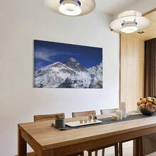 Arte de pared en lienzo Monte Himalayas Nepal Gerbirge Impresiones en lienzo de Arte de pared Pinturas Obras de arte Cuadros Pósters para decoración de sala de estar y dormitorio, regalo para boda, Navidad, Día de la Madre, cuadros decorativos para sala, póster, con marco, pósters, cuadros para la pared, marcos para cuadros, cuadro, Virgen de Guadalupe, salas - transparente - Ver 5