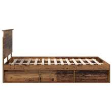 vidaXL Cuadro de madera antigua 135 x 190 cm Madera de pin macizo - Marrón - Ver 8
