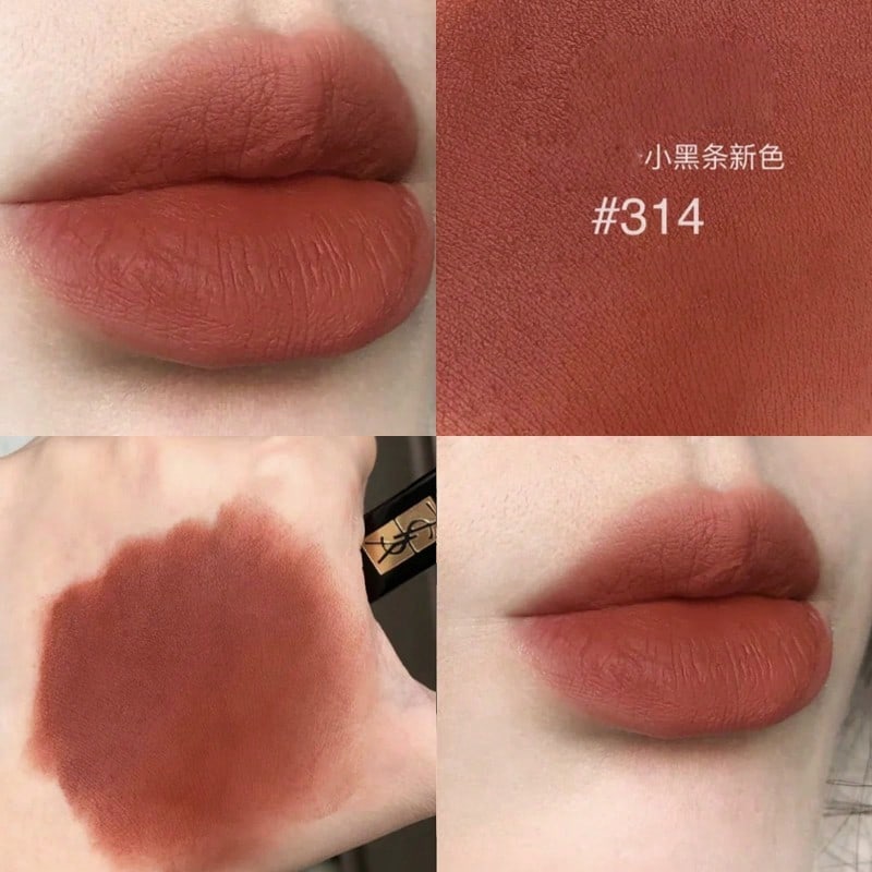 Yves Saint Laurent ROUGE PUR COUTURE Velvet Slim Series #3141, 2g/0.04oz - #314 - View 1