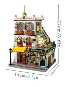 Assemble Toy Models, Streetscapes, Shops, Creative Model Kits And Toy Sets That Are Filled With A Sense Of All Four Seasons. The Details Are Realistic, And The Designs Are Exquisite. During The Assembly Process, You Can Fully Enjoy The Immersive Fun! The Precise Structure Also Tests Your Hands-On Skills. - Multicolor - View 6