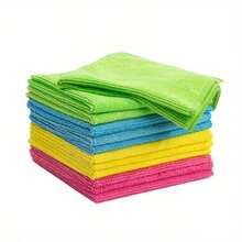 3/5/10 Pcs/Set Super Soft Microfiber Cleaning Sponge Set - Random Color, Suitable For Kitchen, Bathroom, General Household, Hotel, Dorm Cleaning. Furniture Supplier - Multicolor - View 14