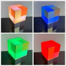 Lámpara Antorcha Brownstone Luz Nocturna Led De S,Lampara Pixel Antorcha 28 cm Gamer 4 Colores Tematica Videojuegos Infantil Luz de Ambiente Buena Calidad Duradera Lampara Lectura Decorativa Dormitorio Novedosa Luz Nocturna Transportable Recargable Cable de Carga Montable Regalo para Dia de Madres Regalo para el Dia del Padre Regalo para Navidad Regalo para Halloween Regalo para Regreso a Clases Regalo para dia del Niño Regalo de Cumpleaños Regalo para hijos - Amarillo - Ver 3