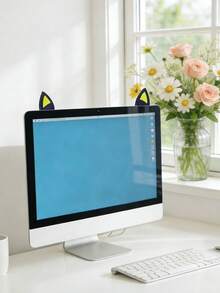 1 Bộ trang trí tai chó bằng acrylic, phụ kiện trang trí hình tai chó dễ thương, có thể đặt trên màn hình để tăng tính thẩm mỹ cho bàn làm việc, trang trí khu vực chơi game/làm việc, làm nổi bật bố cục bàn làm việc văn phòng, tạo không gian văn phòng ấm cúng, cải thiện hiệu ứng thị giác trên bàn làm việc, tạo bầu không khí ấm áp, thiết kế tối giản hiện đại vui tươi, trang trí nhà cửa, trưng bày không gian hàng ngày, trang trí bàn làm việc lãng mạn. - Nhiều màu - Xem 7