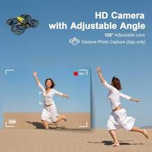 4K Camera Drone With 4.5-Inch Screen Remote, Brushless Motor, FPV, Dual Batteries - mặc định - Xem 7