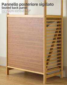 Altri supporti e rastrelliere per lo stoccaggio - 4 Ripiani (50 x 30 x 129 cm) - Visualizzare 9