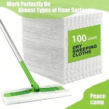 30/100 Stück Einweg-Staubfrei-Wischmopp, Weiche Einweg-Wischmopp-Pads, Hochsaugfähige Nass- und Trockentücher, Super-Mikrofaser-Mopp-Ersatzpads, Boden-Reinigungsmopp-Pads, Einweg-Mopp, Nass- und Trockeneinsatz, Leicht zu reinigen, Reinigungsbedarf - Verschiedenfarbig - Übersicht 1