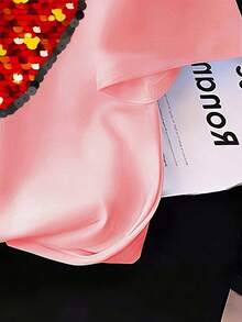 Tween Girls' Cartoon Print Loose Fit Drop Shoulder Short Sleeve T-Shirts - Pink - View 5