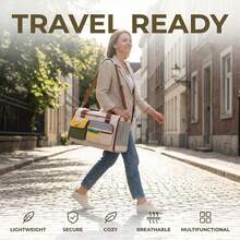 Soft-Edged Pet Carrier For Small Dogs/Cats - 3-Sided Breathable Mesh Travel Bag, Large Capacity Tote With Padded Shoulder Strap, Escape-Proof Clasp And Front Pocket - Multicolor - View 2