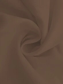 女士休闲无袖荷叶边下摆上衣，优雅法式简约纯白抹胸露脐吊带衫，修身度假通勤轻薄系带吊带背心，Y2K性感娃娃衫凸显曲线外套，春夏秋季 - 棕色 - 查看 7