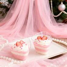 50/100 chiếc bát nhựa tam giác tái sử dụng đựng bánh cupcake và tráng miệng - Thích hợp cho đám cưới, kem, salad - Bát tam giác thanh lịch cho tiệc trà chiều, cốc tráng miệng tam giác nhỏ, bát khai vị trong suốt - Hoàn hảo để phục vụ kem, đĩa trái cây và lý tưởng cho các bữa tiệc, Giáng sinh, Halloween. - trong suốt - Xem 5