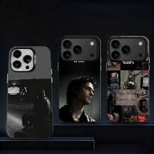 La Funda de Teléfono V-Vampire D-Diaries para 17,16,15,14,13,12,11,Pro,Max,Plus, Antigolpes Negra Mate Dura - z1 - Ver 3