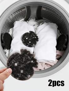 1/2/4pcs Pet Hair Remover, Suitable For Clothes Drying, Reusable, Non-Electric Lint Remover, Reduces Wrinkles, Saves Drying Time, Cute Bear Shape, Easily Removes Washer Lint And Pet Hair, Clothing Cleaner, Cleaning Supplies, Easy Hair And Cleaning - Multicolor - View 18