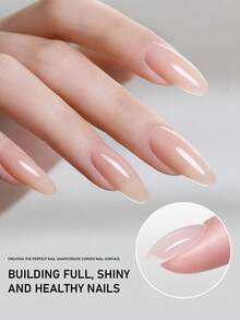1 Chai 15ml Sơn gel móng tay trong suốt, dùng để tăng cường độ chắc khỏe, kéo dài móng và làm lớp nền, sơn gel móng tay UV/LED có thể tẩy rửa. - Trong sáng - Xem 6