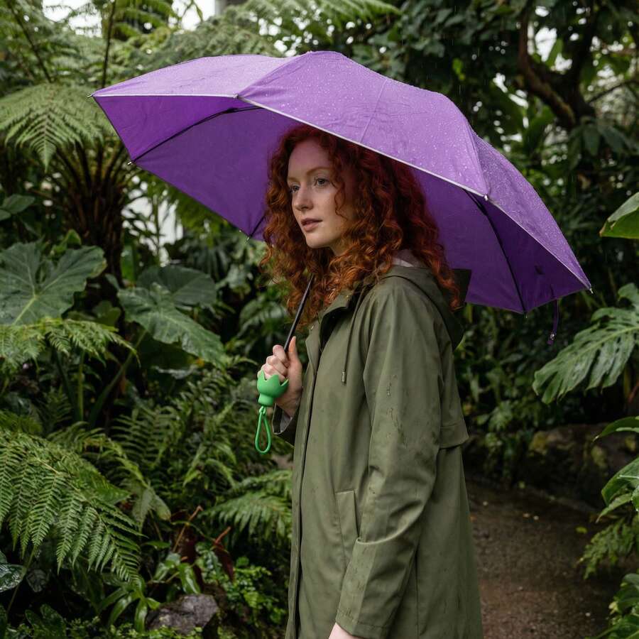 Umbrellas - Violet Purple - View 1