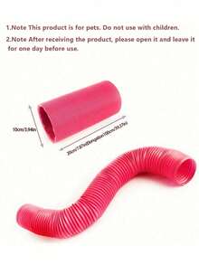 1-Piece Mini Pet Tunnel Fun Tunnel Extendable Tube Ferret Accessories Hamster Toy Extends Up To 80cm - Multicolor - View 5