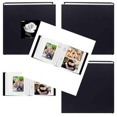 DA-200SF Navy Blue Photo Album 9.5inchesx9.25inchesx2inches