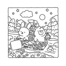 40 Pages, 200gsm Paper, Adult Coloring Book Of Healing And Self-Care Quotes, Featuring Warm And Cozy Designs With Cute Paper Boats And Pets, Purple And Yellow Color Scheme, Perfect For Stress Relief Through Coloring. Suitable For Stationery And School Supplies, An Excellent Gift For Girls, Weddings, And Mother's Day. - Comfy Quotes - View 8