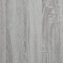 Larryhot Scrivania Grigio Sonoma 140x50x75 cm in Legno Multistrato, Facile da montare, design elegante e pratico per l'organizzazione, la scelta ideale per il lavoro e lo stoccaggio a casa o in ufficio - Grigio - Visualizzare 10