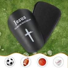 1 par de espinilleras de entrenamiento de fútbol mini, almohadillas de entrenamiento para partidos - reutilizables, cómodas de usar - Multicolor - Ver 14