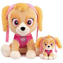 Spin Master Muñeca de peluche de Skye de Paw Patrol de 6 pulgadas con su uniforme de piloto característico, apto para niños de 3 años en adelante - SKYE - Ver 6