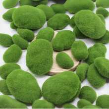 1/3/10pcs Fresh Green Artificial Grass/Synthetic Turf/Seaweed, Maintenance-Free, DIY Decor, Realistic Texture, Fine Lawn Effect. Suitable For DIY Projects, Birthday Gifts, Party Decorations, Fairy Garden Micro-Landscape, New Year Decor, Valentine's Day, Romantic Getaway, Outdoor Home Decor - Multicolor - View 12