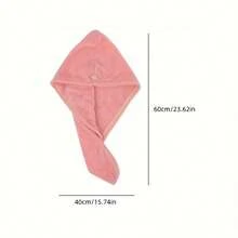 Quick Dry Hair Turban With Super Absorbent Microfiber Towel - High Water Absorption For Swimming, Fitness, Spa, Soft Towel For Curly/Straight Hair, Suitable For After Shower And Outdoor Use - Multicolor - View 4
