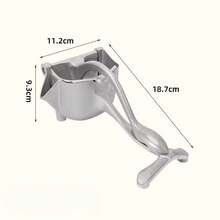 Stainless Steel Manual Juicer - Suitable For Commercial And Home Use, Sturdy Structure, Easy To Clean, No Power Required, Suitable For Oranges, Grapefruits, Lemons, Apples, Berries, Vegetables - Ideal Choice For Restaurants And Home Kitchens - Multicolor - View 11