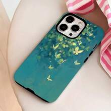 2-en-1 Funda de Teléfono con Textura Mate, Cubierta Protectora de Moda Duradera y Antigolpes, Compatible con iPhone 16, 16e, 15, 14, 13, 12, 11, 7 Plus, Pro, Max, Carcasa de Teléfono Moderna, Regalo de Cumpleaños Ideal - Colores mixtos - Ver 5