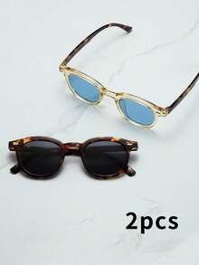 2pcs組合裝(玳瑁灰十黃藍)