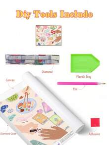 Tranh đính kim cương 5D tự làm | Bộ tranh đính kim cương cảnh tiệc tùng. Tranh áp phích tiệc tùng dành cho phụ nữ đầy màu sắc và vui tươi. Kim cương nghệ thuật độ phân giải cao, tranh trang trí thủ công, bộ tranh đính kim cương khảm hoàn chỉnh, giúp rèn luyện kỹ năng tự làm và sự tập trung. - Nhiều màu - Xem 3