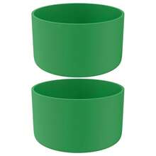 Silicone Bumper Boot For   H2.0 40 Oz 30 Oz Tumbler With Handle &  IceFlow 20oz 30oz, Protective Water Bottle Bottom Sleeve Cover, Tumbler Accessories (Mix- Purple White)-1859 - green - 查看 2